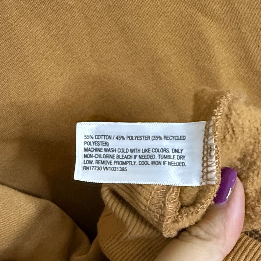 Wild Fable women’s Carmel Tan Hoodie- size large - Picture 5 of 5